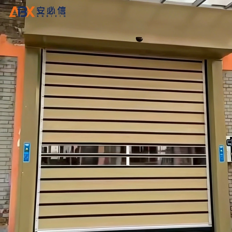 四平铝质快速门